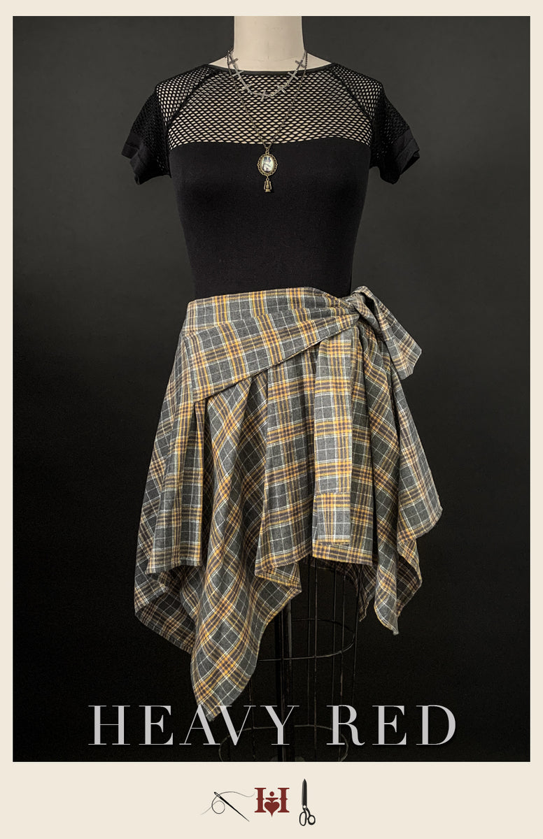 Flannel alice outlet skirt