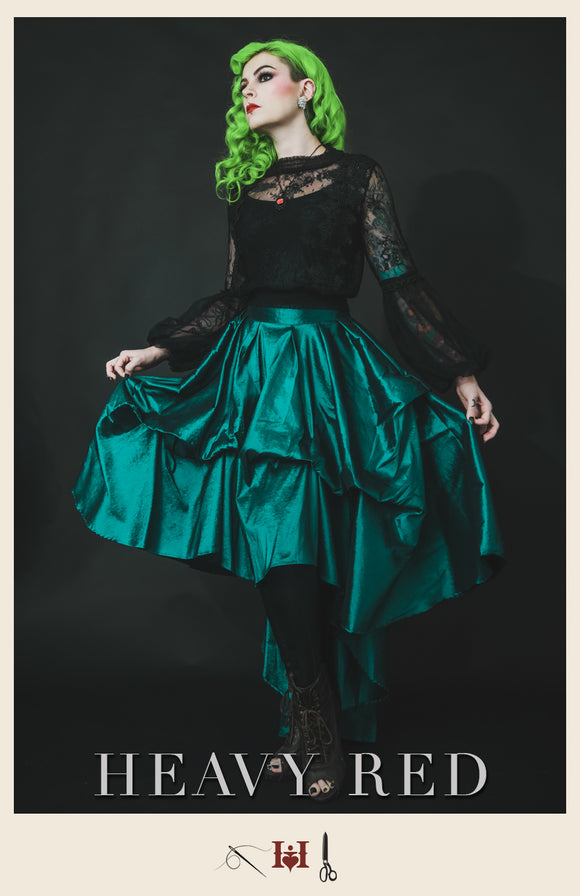 Emerald Lady Tiered Skirt