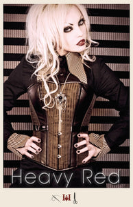 Victorian Striation Devotion  Corset