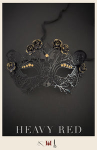 Parisian Wire Enchantress Mask Gold