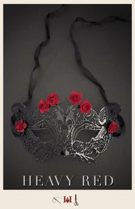 Parisian Wire Enchantress Mask Red