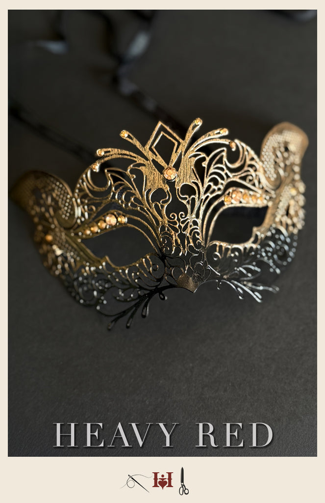 Soleil Vintage Wire Mask