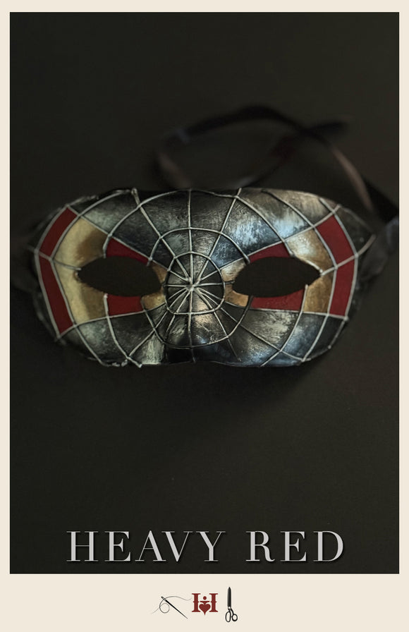 Vintage Circus Web Mask