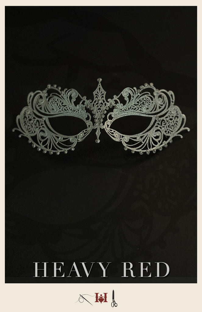 Vintage Silver Wire Mask