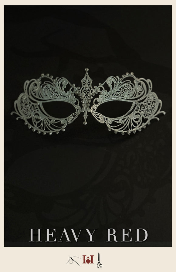 Vintage Silver Wire Mask