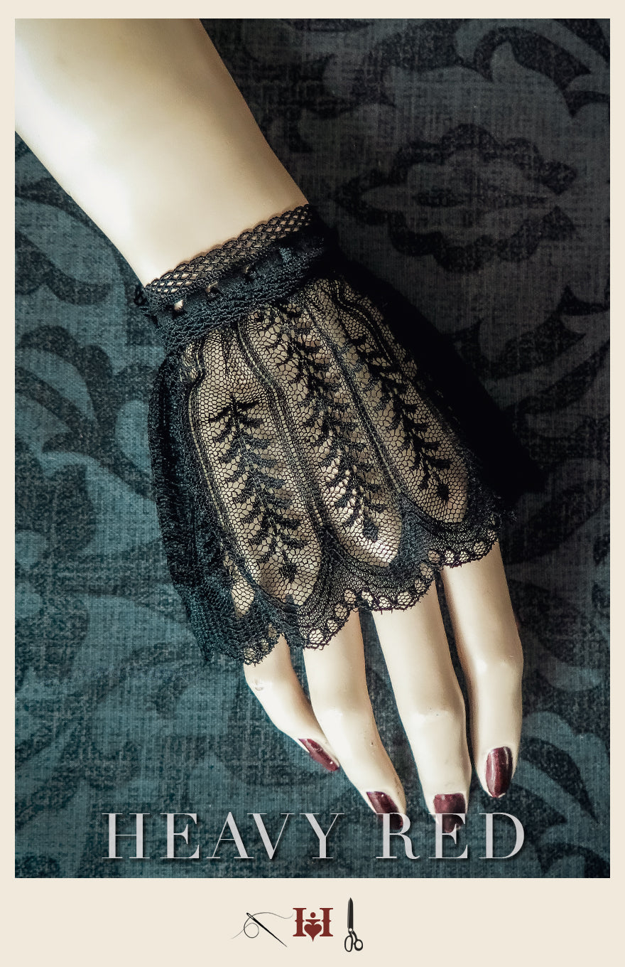 Cheap Lace Wedding Gloves White Black Ivory Red El... - Vicedeal