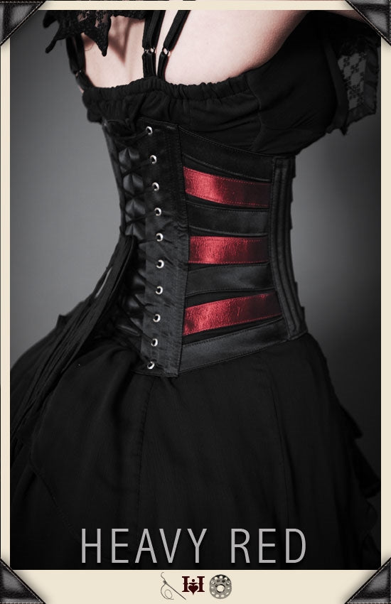 Heavy Red gothic shops sparrow corset