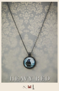 Raven Picture Necklace