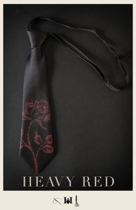 Thorns of Love Rose Tie