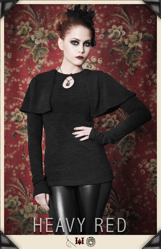 Limerence Caped Shirt Fall