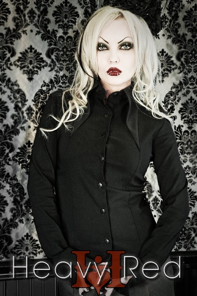 Gothic Lolita Black Pinnacle Dress Shirt